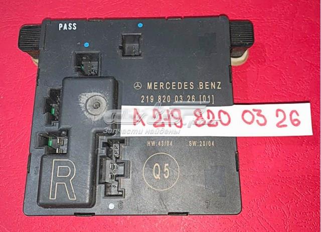 Блок комфорту A2198200326 MERCEDES