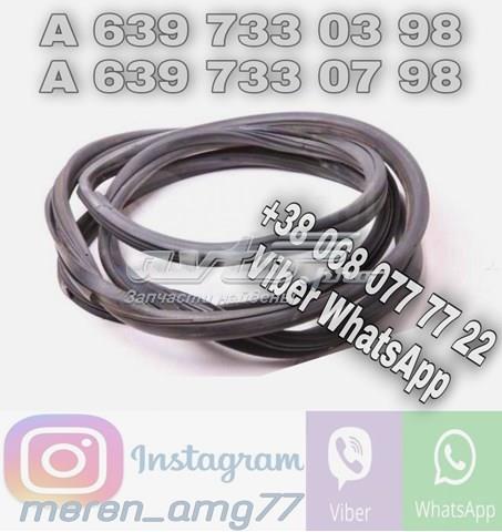 Ущільнювач двері задньої правої (на кузові) A6397330398 MERCEDES