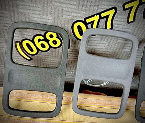 Облицювання внутрішньої ручки двері, задньої, правої A6397470187 MERCEDES