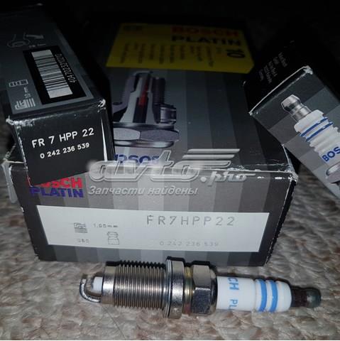 Свічки запалювання (запальні) і дроти 0242236539 BOSCH
