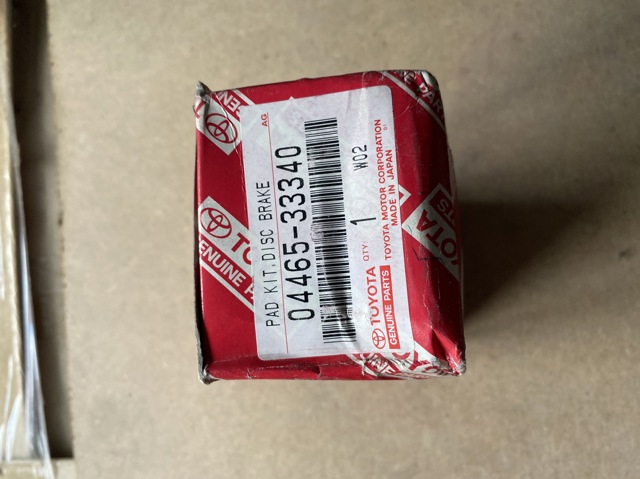 Колодки гальмівні дискові комплект Тойота Камрі V