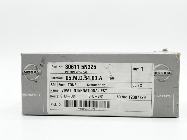 Ремкомплект головного циліндру зчеплення 306115N325 NISSAN