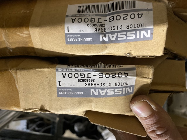 Диск гальмівний передній 40206JG00A NISSAN