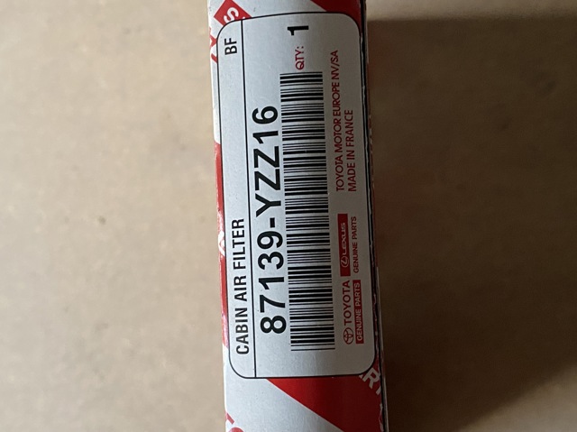 Фільтр салону Toyota RAV4 4