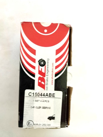 Передні гальмівні колодки C15044ABE ABE
