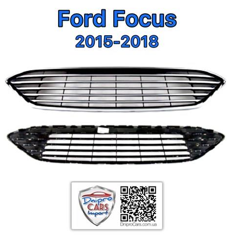 Ford focus 15-18 решетка радиатора (не китай) FP2819916
