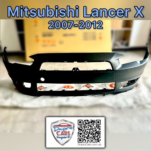 Бампер передній Міцубісі Лансер X