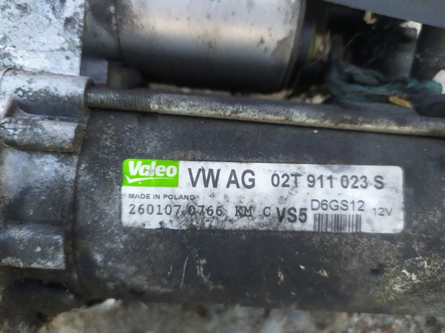 Стартер 02T911024B VAG