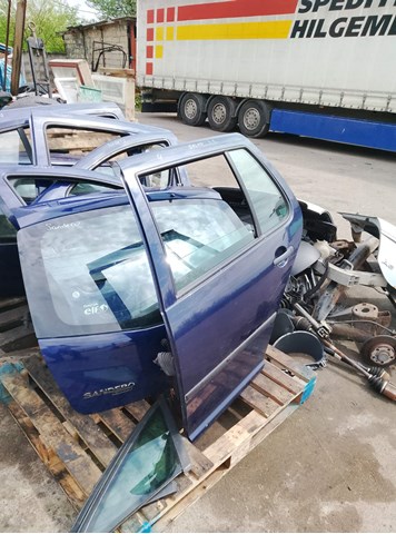 Двері задні, ліві 1J6833055F VAG
