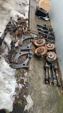 Вісь передня і поворотні кулаки 3M513K170FA FORD