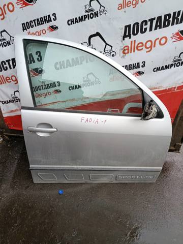 Скло передньої правої двері 6Y0845202 VAG