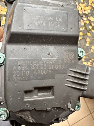 Прилади управління системи рециркуляції A6541404301 MERCEDES