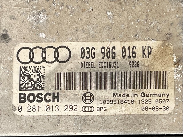ЕБУ 03G906016KP VAG