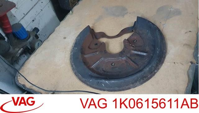 Захист гальмівного диска заднього, лівого 1K0615611AB VAG