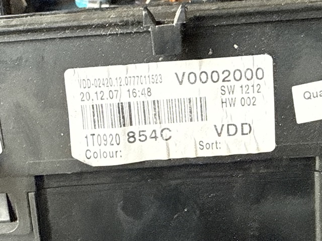 Спідометр 1T0920854C VAG