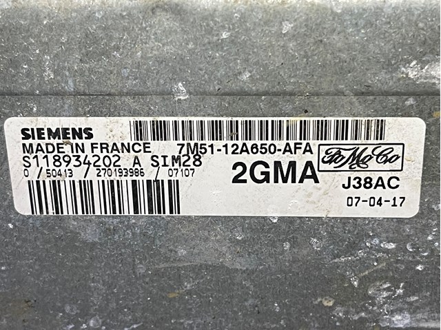 7M5112A650AFA Ford
