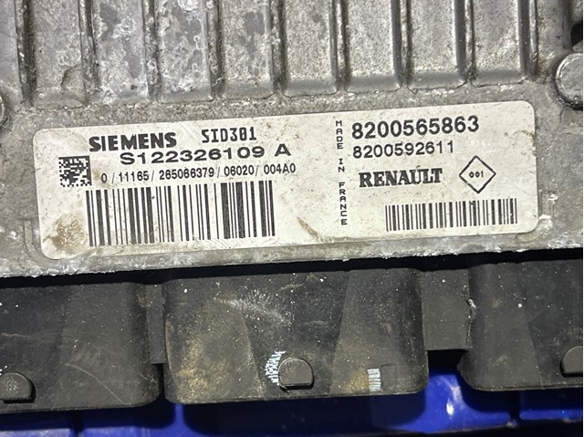 Блок електронного управління 8200565863 RENAULT