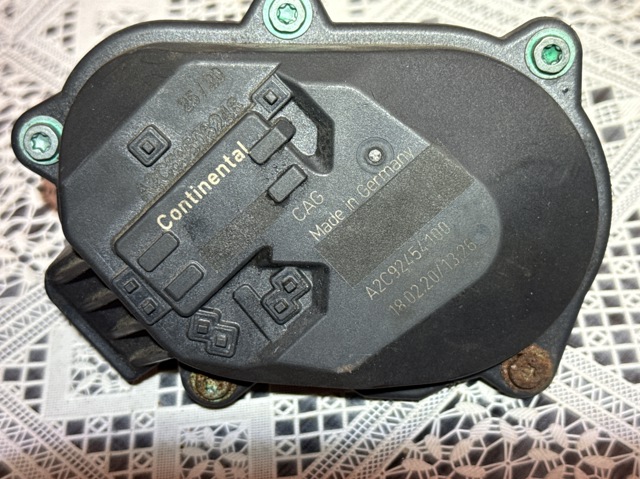 Клапан / актуатор приводу заслінок впускного колектора A2C92454100 CONTINENTAL