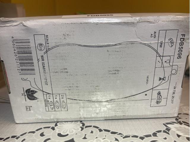 Колодки передні FDB5096 FERODO