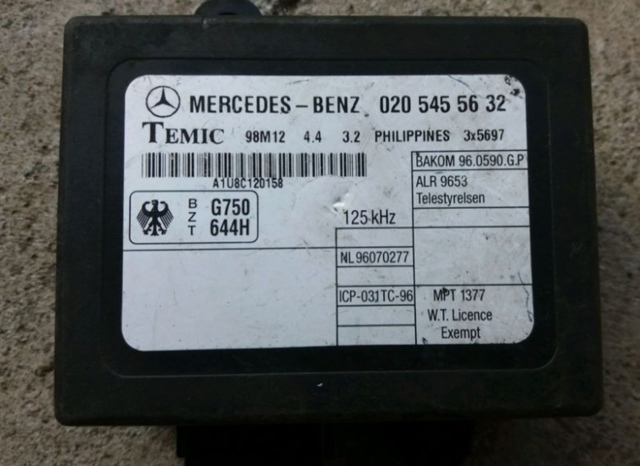 Модуль управління (ЕБУ) іммобілайзера A0205455632 MERCEDES