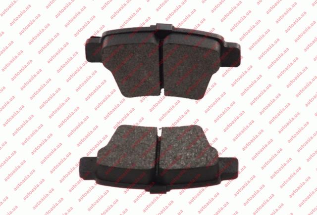 Задні дискові колодки 1064001725 MARKET (OEM)