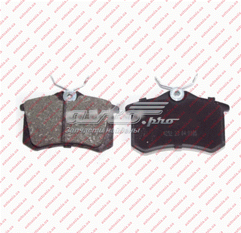 Колодки тормозные задние aftermarket 10541 B11-6BH3502080