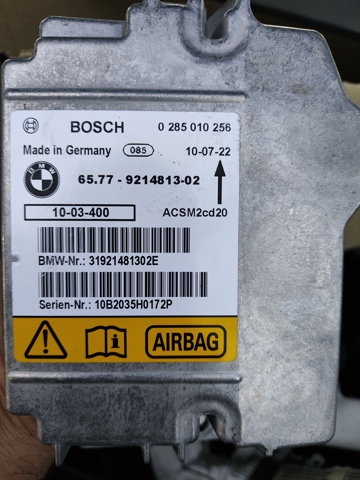 Блок управління airbag 65779214813 BMW