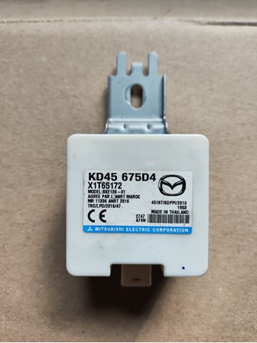 Модуль управління (ЕБУ) іммобілайзера KD45675D4 MAZDA