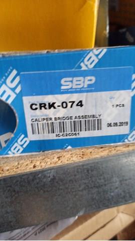 Ремкомплект суппорта гальмівного, переднього CRK074 SBP