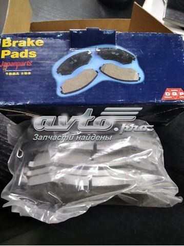 Колодки передні PAS02AF JAPANPARTS