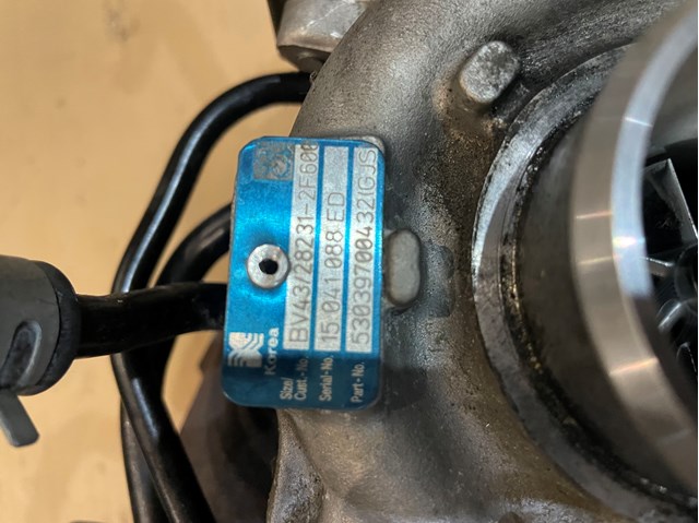 Турбокомпресор 282312F600 HYUNDAI