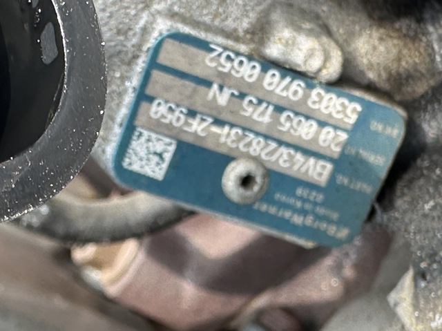 Турбіна 282312F950 HYUNDAI