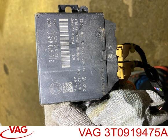 Модуль (блок ЕБУ) управління парктроніком 3T0919475A VAG
