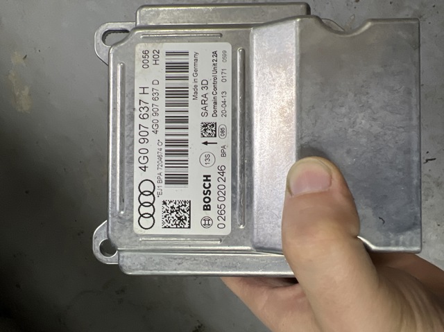 Датчик поперечного прискорення (ESP) 4G0907637H VAG