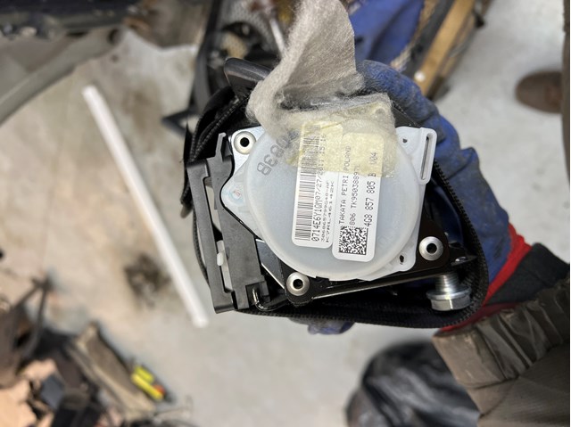Пасок безпеки задній 4G8857805B VAG