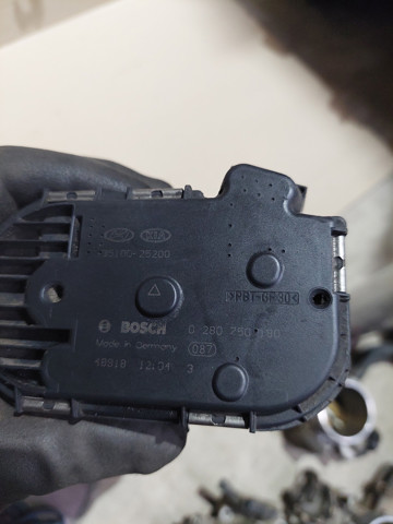 Дросільна заслінка в зборі 3510025200 HYUNDAI