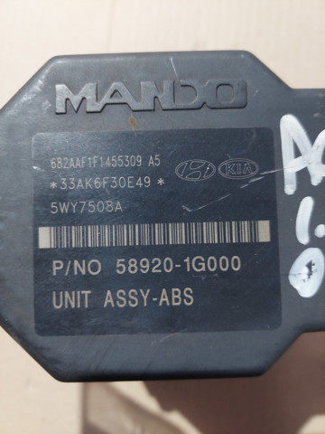 Блоки ABS 589201G000 HYUNDAI