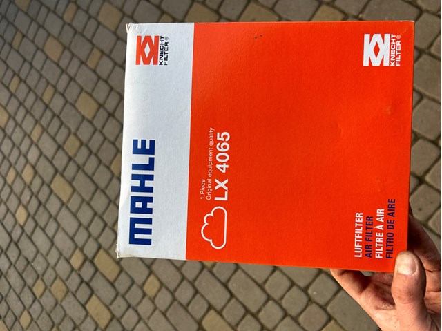 Фільтр повітряний LX4065 MAHLE