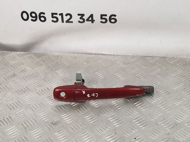 Ручка передніх дверей зовнішня, права EH1458410A MAZDA