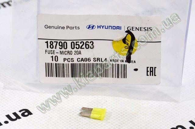 Запобіжник 1879005263 HYUNDAI