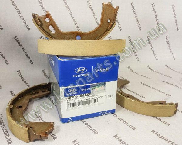 Колодки ручника / стоянкового гальма 583053MA00 HYUNDAI