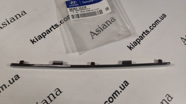 Молдинг решітки радіатора, лівий 863631C310 HYUNDAI