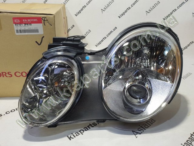 Основна фара в зборі ліва 921013F610 HYUNDAI