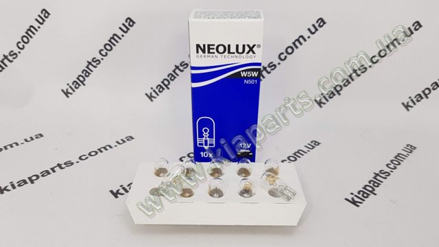 Лампочка плафону освітлення салону/кабіни N501 NEOLUX