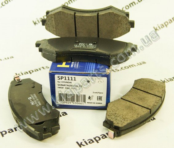 Гальмівні колодки SP1111 SANGSIN