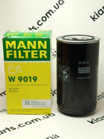 Фільтр масляний W9019 MANN