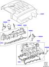 Колектор впускний, лівий LR003692 LAND ROVER