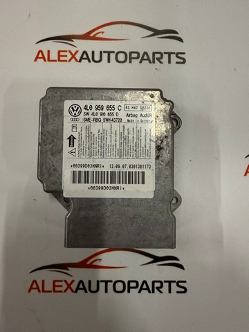 Модуль-процесор керування подушки безпеки 4L0959655C VAG