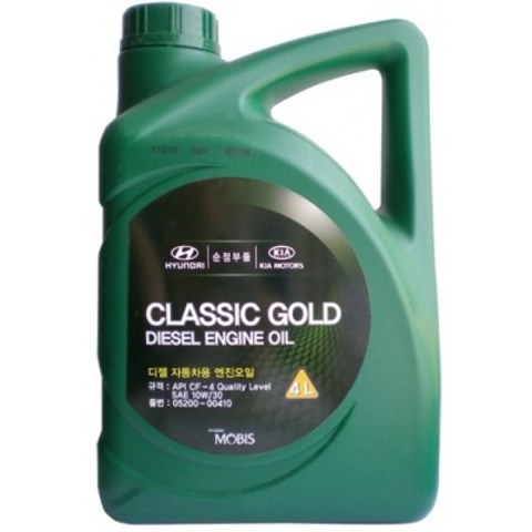 Масло моторное (engine oil 10w-30 classic gold diesel), 4l 05200-00410