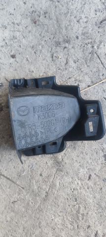 Дефлектор переднього бампера, правий DFR5502G1 MAZDA